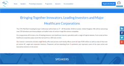 Desktop Screenshot of medtechinvesting.com